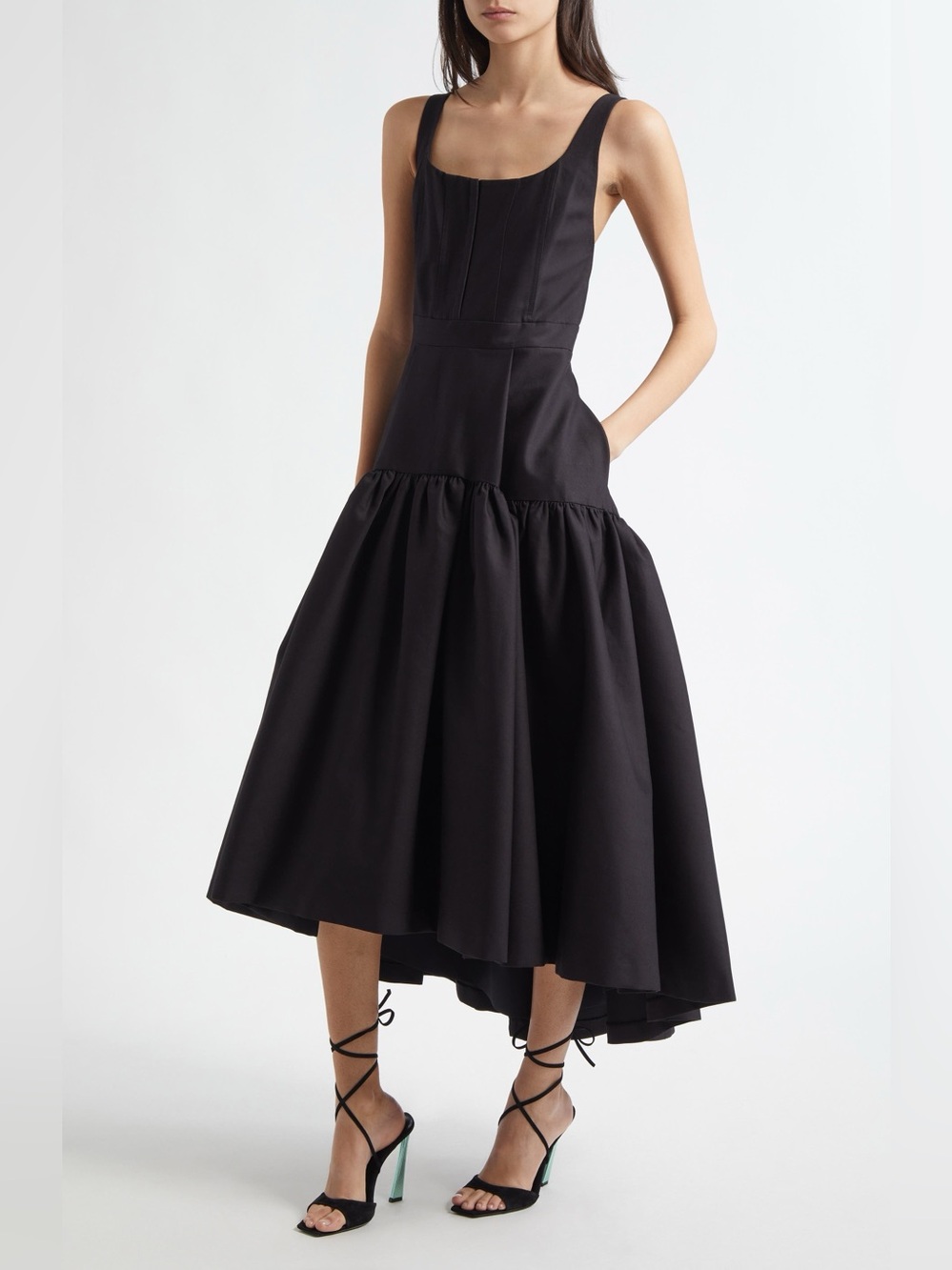 ALICE + OLIVIE Diana Midi Dress *FLAW*